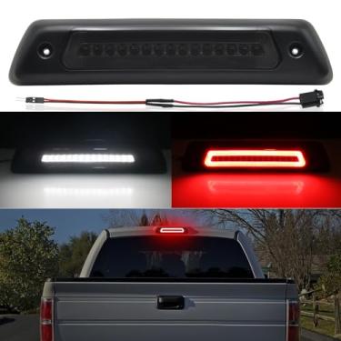 Imagem de Aexploer F150 3ª terceira lâmpada de freio LED compatível com 2009-2014 F150, luz de freio de teto de cabine luz traseira de montagem alta central traseira montagem alta luz traseira montagem original AL3Z13A613-E