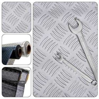 Imagem de Piso Relevo Moeda 1mm PVC Emborrachado Antiderrapante 1x2 - Mob Cores,