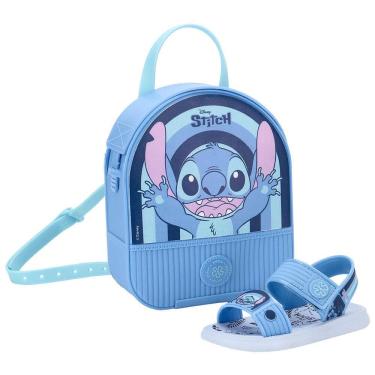Imagem de Kit Papete Infantil E Mochila Disney Stitch Grendene Kids 23078
