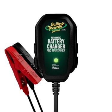 Imagem de Battery Tender Carregador e manutenção júnior de 12V: Carregador e suporte de bateria esportiva de 12V automático para motocicletas, ATVs e mais - Carregadores de flutuador de bateria inteligente de 12 volts, 750mA - 021-0123