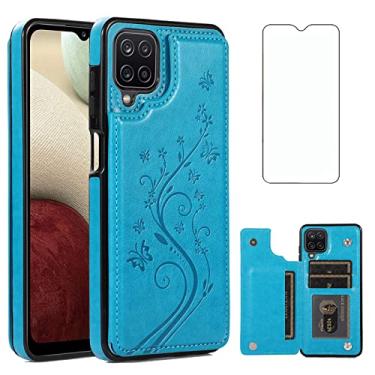 Imagem de Capa de telefone para Samsung Galaxy A42 5G com protetor de tela de vidro temperado porta-cartões carteira suporte flip couro acessórios para celular Glaxay A 42 G5 Gaxaly 42A S42 4G 2021 capas
