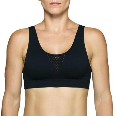 Imagem de Top Fitness Lupo 71401-001 Sem Costura, Preto, G