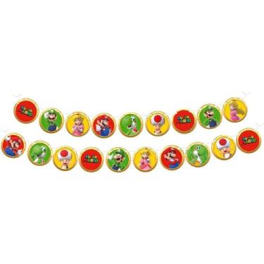 Imagem de Faixa Decorativa Super Mario Un - Festcolor