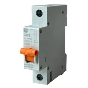 Imagem de Disjuntor Unipolar Monofasico Din Ge 63 Amperes