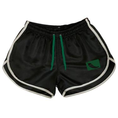 Imagem de Short Feminino Praia Piscina Verão Estampado Reforçado Com Bolso - Use