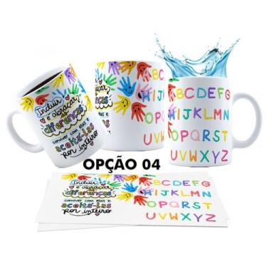 Imagem de Caneca 325ml Dia Dos Professores Especialista TEA Autismo - LARANJA E 