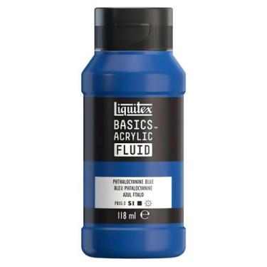 Imagem de Tinta acrilica basics fluid 118ml liquitex escolha a cor, 398 PHTHALOC