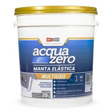 Imagem de Manta Elástica Impermeabilizante Acrílica Acqua Zero 20KG Branco - Ela