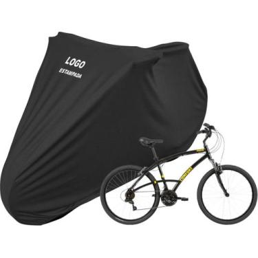Imagem de Capa Protetora Tecido Macio Bike Caloi 400 M Urban Aro 26 - Mz, Preto