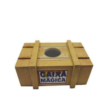 Imagem de Jogo infantil Caixa mágica madeira - Shoppingnet