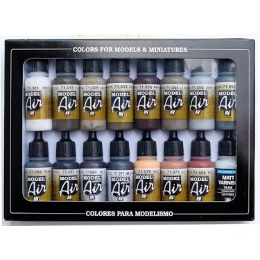 Imagem de Vallejo Tinta De Ar Aquarela Modelo De Intemperismo, 17Ml