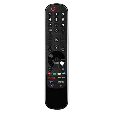 Imagem de MR21GA Controle remoto de voz de substituição compatível com LG Smart TV OLED55C1AUB OLED55C1PUA OLED55C1PUB OLED65C1AUA OLED65C1AUB OLED65C1PUB OLED77C1AUA OLED77C1AUB OLED77C1PUB OLED55C1 OLED55C1