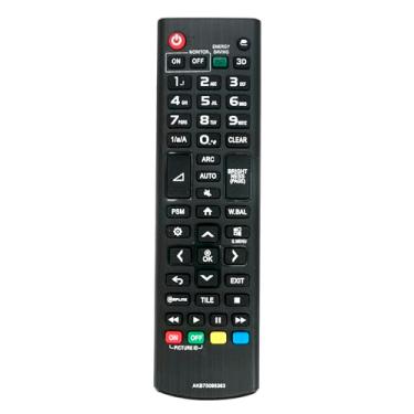 Imagem de AKB75095363 Controle remoto de substituição para LG TV 32TA3E 43TA3E 49TA3E 55TA3E 32SM5D 43SM5D 32SM5KD 43SM5KD 49SM5D 55SM5D 55SM5KC 65SM5KC 49SM5C 42SH7DB 55SH7DB 49SH7DB 32SM5B 32SM5KB 43SM5B 43SM5B 43SM5B