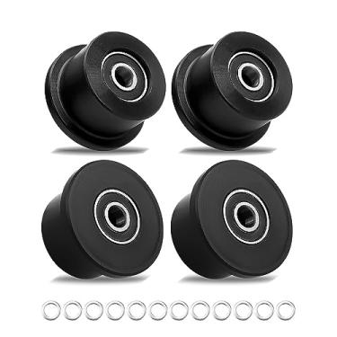 Imagem de Upgrade Gym Replacement Wheel Rollers Fit for Total Gym 1000, 1100, 1400, 1500, 1600, 1700, 1800, 1900, Achiever, Force, Gold, FIT Max, Platinum, Pro, Supra, Supreme, Ultima, Ultra, X-Force, XLi, 4Pcs