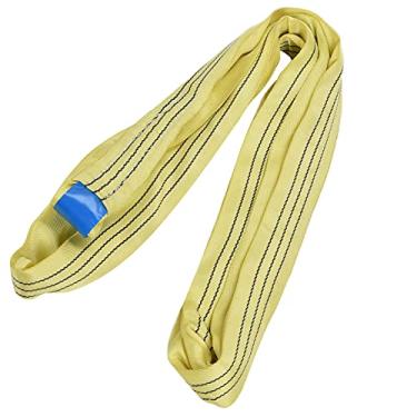 Imagem de Eslinga de Anel 3T Ble - Correia de Elevação Redonda Sem Fim, Eslinga de Elevação Redonda Resistente para Manuseio Seguro de Carga e Elevação de Carga, Ideal para Armazém e Uso