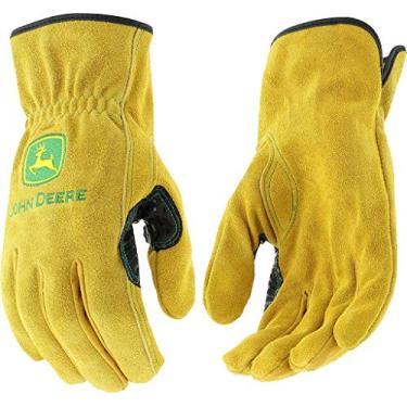 Imagem de West Chester John Deere Premium Split Cowhide Driver Work Gloves-xl