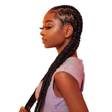 Imagem de Sensationnel Xpression prestretched braiding hair - 3x xpression 58inch kanekalon fiber flame retardant smooth yaki braid - 3x x-pression 58 inch (1 pack, BG BURGANDY)