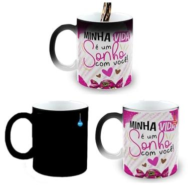 Imagem de Caneca Mágica Porcelana Presente Páscoa Sonho de Valsa