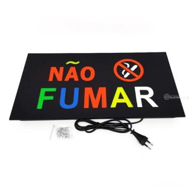 Imagem de Placa Letreiro Luminoso Neon Painel Led Fluorescente Alto Desempenho D
