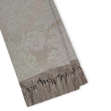 Imagem de Manta Xale Para Sofá Decorativa Jacquard Medalhão Dupla Face - MUMUDEC