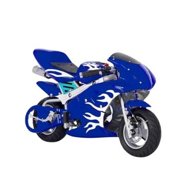 Imagem de Mini Moto Pocket 49cc, Motor 2 Tempos, Infantil (azul)