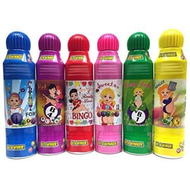 Imagem de Lucky Lady Bingo Daubers Pacote com 6 cores mistas!