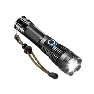 Imagem de Lanterna Tática Militar LED T9 Potente Recarregável