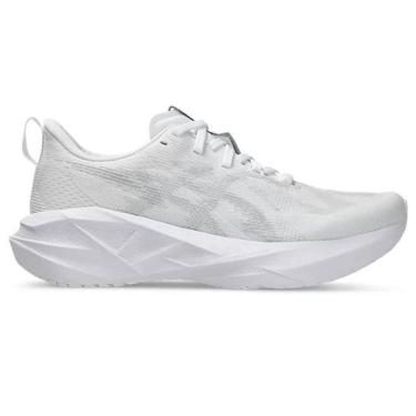 Imagem de Tênis ASICS NOVABLAST 5 Feminino Branco/Cinza