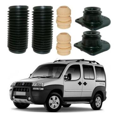 Imagem de Kit Batente Dianteiro Doblo Adventure 1.8 2003 A 2010 - Vibrasil