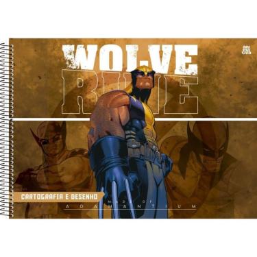 Imagem de Caderno Desenho 60 Folhas X-men Animativa 3746