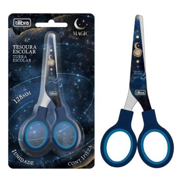 Imagem de Tesoura Escolar Magic Tilibra - 128mm