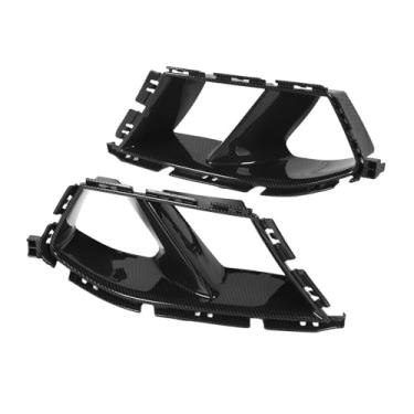 Imagem de Tampa do Duto de Ar do Pára -choque Dianteiro Grade de Entrada de Ar do Pára -choque Dianteiro Aumenta o Material ABS à Prova de Impacto do Fluxo de para G80 G82 M3 M4 (Look