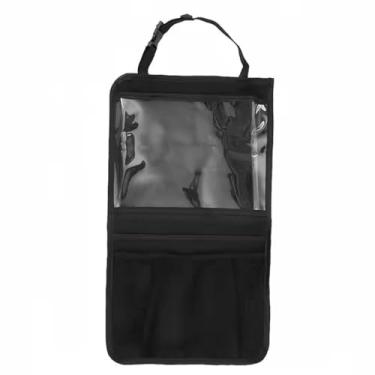 Imagem de ORGANIZADOR CARRO CASE PORTA TABLET CELULAR ENCOSTO AUTOMOTIVO SUPORTE PORTA TRECO LIVROS LANCHES AGUA CAPA PROTETORA AUTOMOVEL