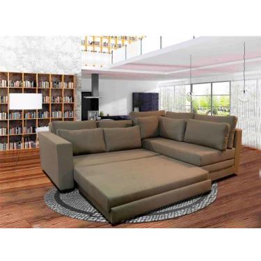 Imagem de Sofá de Canto SFC_MA 05 que se Transforma em Sofá Cama de Casal Resist
