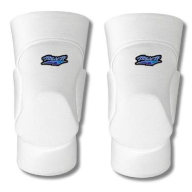 Imagem de Joelheira Goleiro Futsal Handebol Volei Rehr Evolution Unissex, Branco