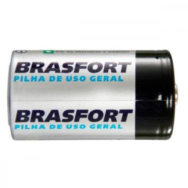 Imagem de Pilha Brasfort Grande ''D'' Com 2 Pecas 6311