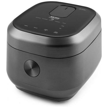 Imagem de Panela de Arroz 3 Litros com Indução 360 e Multicooker, 110V 850W, AROMA ARC7606GR, Cinza