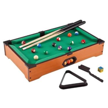 Imagem de Mini Sinuca Mesa de Bilhar Jogo Infantil Brinquedo Portátil