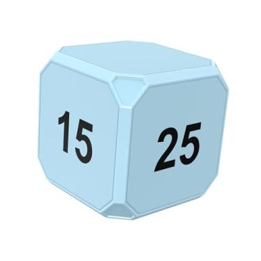 Imagem de IEUDNS Timer de mesa Pomodoro Time Gerenciamento leve multiuso fácil de usar timer de produtividade 15/5/25/45 minutos para estudo, Azul