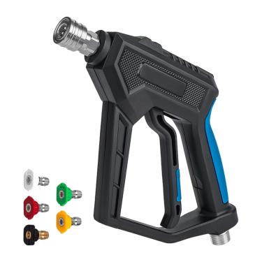 Imagem de Dualoai Máquina de limpeza de arruela de alta pressão Máquina de limpeza de spray compacto portátil de instalação simples lavadora de lavagem de carro para, com Bico