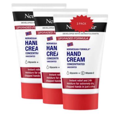 Imagem de Creme para mãos Norwegian Concentrado Sem Perfume 50mL x3 - Marca Próp