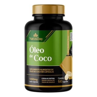 Imagem de Óleo de Coco (60 Cápsulas) - Natusday