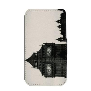 Imagem de Rikki Knight Capa carteira vintage Big Ben Clock Tower Flip com aba magnética para Samsung Galaxy S3