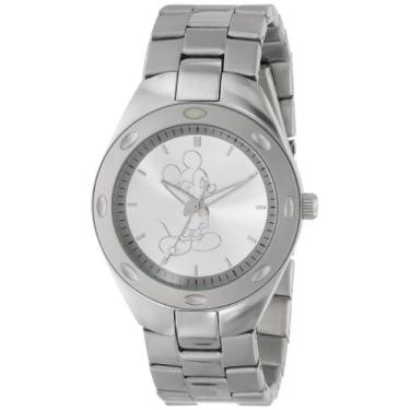 Imagem de Disney 59007-1 Relógio masculino de aço inoxidável Mickey Mouse