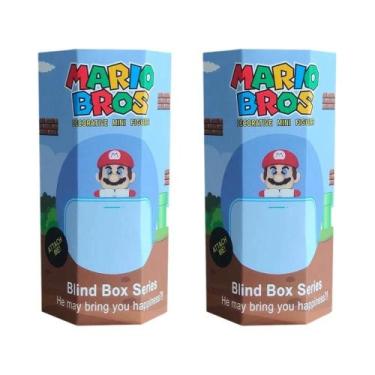 Imagem de Super Mario Bros Sonny Angel Mini Anime Figura Ornamentos Para Criança