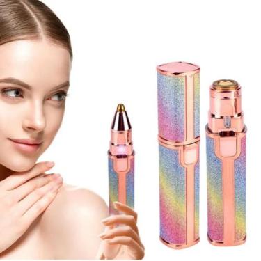 Imagem de Removedor Pelos Faciais Sem Dor 2 em 1 Recarregável Premium - Shophall