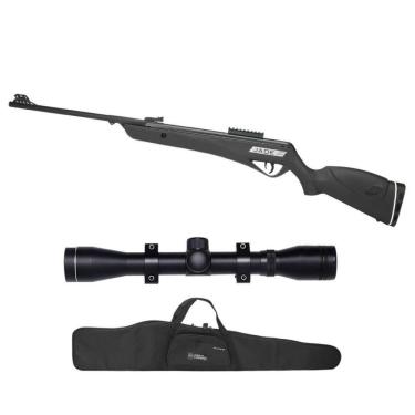 Imagem de Carabina Pressão Jade Pro Preta 4.5mm Luneta 4x32 Capa