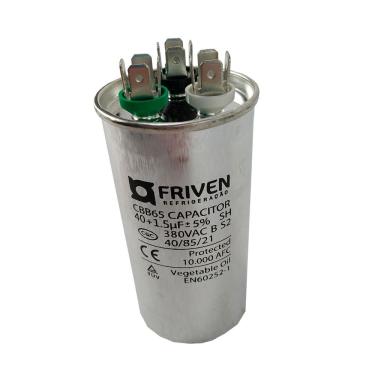 Imagem de Capacitor 40uf + 1,5uf 380v Duplo Único