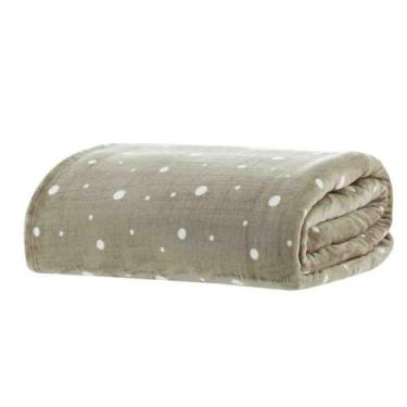 Imagem de Cobertor Manta King Vintage Fend Poá Kacyumara