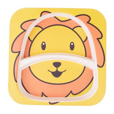 Imagem de Prato com Divisórias 21cm Leão Cazza